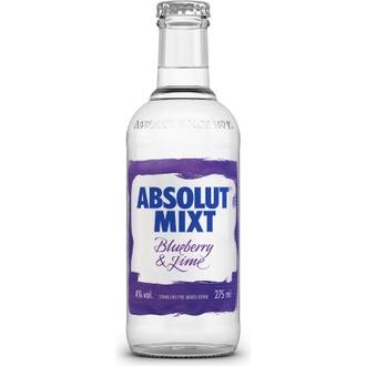 Absolut Mixt Blueberry & Lime 275Ml 4%