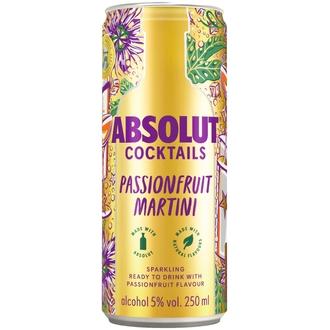 Absolut Cocktail PassionfruitMartini 25cl5%