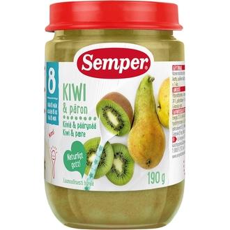 Semper Kiiviä, Omenaa & Päärynää 190G, Hedelmäsose Alkaen 8 Kk