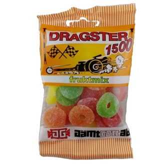 Dragster 500 Hedelmämix 50g