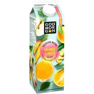God Morgon Selected Blend Appelsiini-omena-porkkana-inkivääri-sitruuna täysmehu 1 L