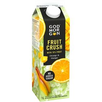 God Morgon Fruit Crush Appelsiini & mango mehujuoma 1 L