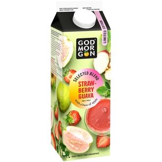 God Morgon Selected Blend Mansikka-guava täysmehu 1 L