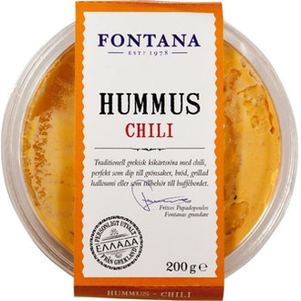 Fontana chili hummus 200g