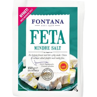 Fontana Feta 150g -50% vähemmän suolaa