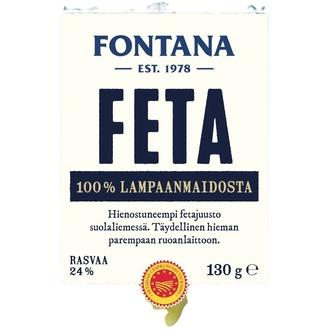 Fontana Feta 130g 100% Lampaanmaito PDO