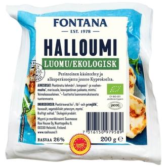 Fontana Halloumi 200g Luomu PDO
