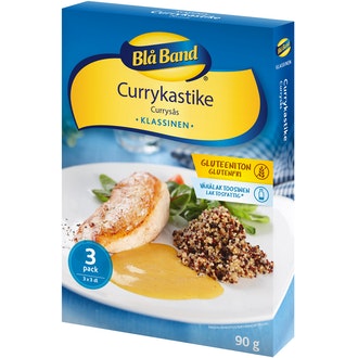 Blå Band gluteeniton vähälaktoosinen Currykastike 3x30g