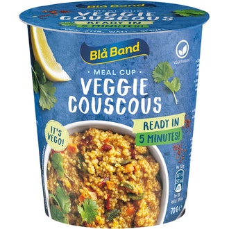 Blå Band Meal Cup Veggie Couscous Kasvis-Couscous-ateria 70g