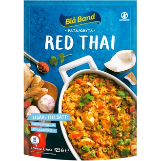 Blå Band Red Thai pata Riisi-kasvis-mausteseos 123g