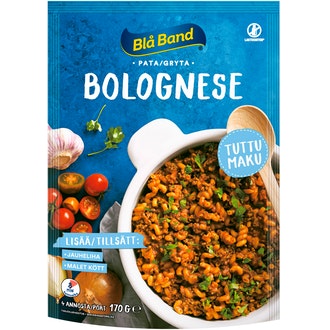 Blå Band laktoositon Bolognese Pata Pasta-kasvis-mausteseos 170g