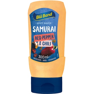 Blå Band hot samurai sauce tulinen paprikakastike 300ml