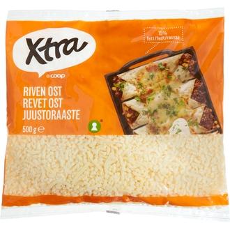 Xtra juustoraaste 15% rasvaa 500g