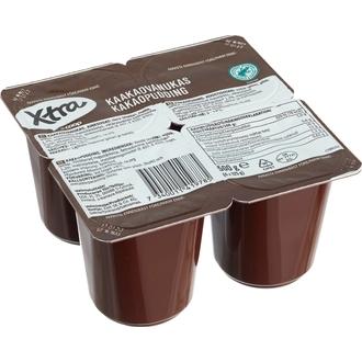 Xtra kaakaovanukas 4 x 125 g