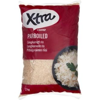 Xtra Parboiled pitkäjyväinen riisi 2 kg
