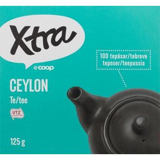 Xtra Ceylonin tee 100 x 1,25 g