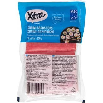 Xtra surimi-rapupuikko MSC pakaste 250 g