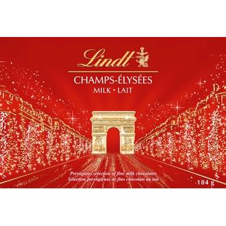 Lindt CHAMPS ELYSÉES valikoima hienoja maitosuklaakonvehteja 184g