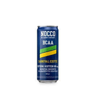 Nocco BCAA energiajuoma 0,33l Carnival
