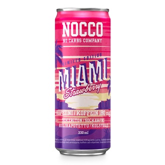 Nocco BCAA Miami Strawberry 0,33l