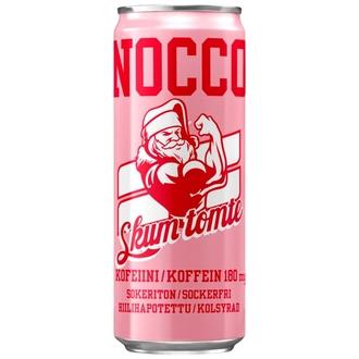 NOCCO BCAA Skum tomte, aminohappoja, kofeiinia ja vitamiineja sisältävä hiilihapotettu energiajuoma 330ml