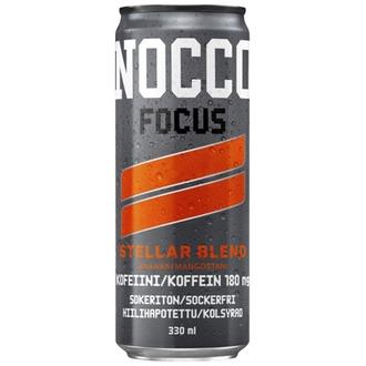 NOCCO FOCUS Stellar Blend hiilihapotettu energiajuoma 330ml