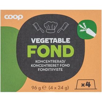 Coop kasvisfonditiiviste 4 x 24 g (96 g)