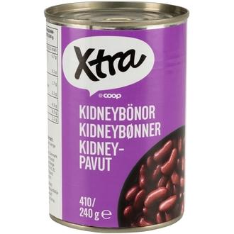 Xtra kidneypavut suolaliemessä 410 g
