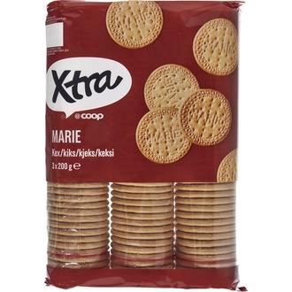 X-Tra Marie Keksi 3X200g