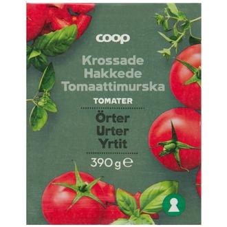 Coop tomaattimurska yrteillä 390 g