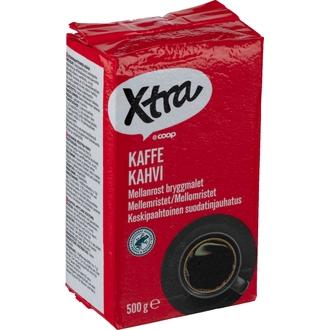 Xtra suodatinkahvi keskipaahtoinen 500 g
