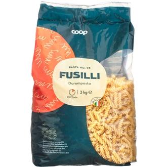 Coop Fusilli pasta 3 kg