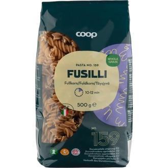 Coop Fusilli täysjyväpasta 500 g