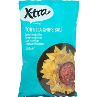 Xtra tortilla chips maissilastut 450 g