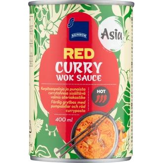 Rainbow punaista currytahnaa sisältävä kookosmaito 400 ml