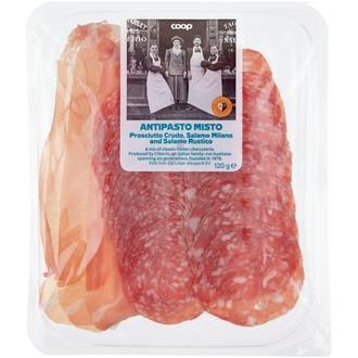 Coop Antipasto Misto antipastomix 120 g