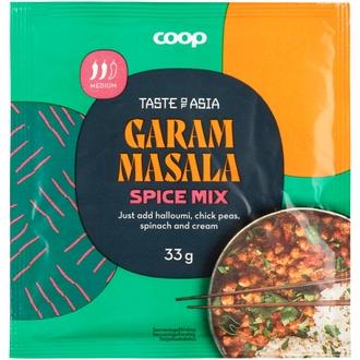 Coop Taste of Asia Garam Masala mausteseos 33 g