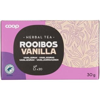 Coop rooibostee vanilja 30 g 20 pss