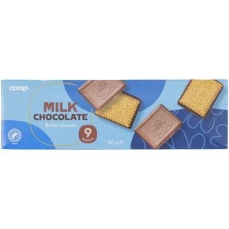 Coop maitosuklaavoikeksi 125 g