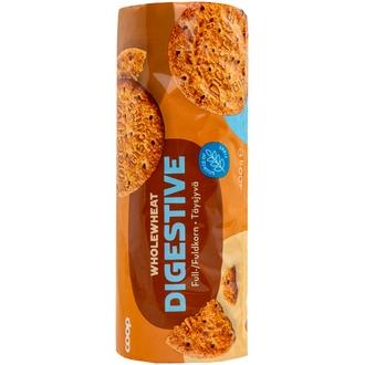 Coop Digestive täysjyvävehnäkeksi 400 g