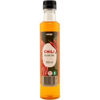 Coop chilinmakuinen oliiviöljy 250 ml