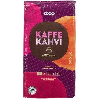 Coop kahvi vaalea paahto pannujauhatus 500 g