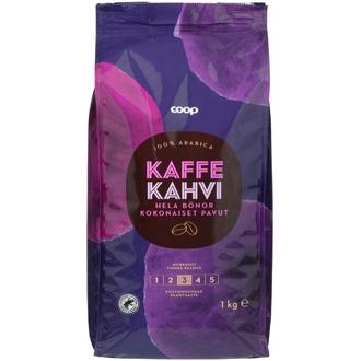 Coop kahvipapu tumma paahto 1 kg