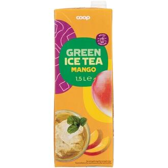 Coop vihreä jäätee mango 1,5 l