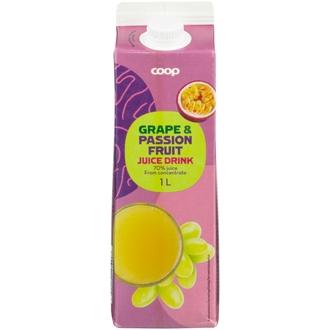 Coop rypäle-passiohedelmämehu 1l