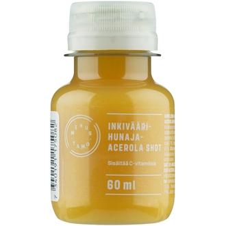 Mehustamo Inkivääri-hunaja-acerola shot 60 ml