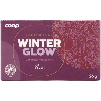 Coop musta tee Winter Glow 20 x 1,3 g