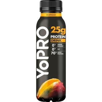 Danone YoPro juotava jogurtti, runsasproteiininen, mango, laktoositon 300g