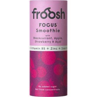 Froosh Smoothie Focus Mustaherukka, Mansikka & Acai 235 ml