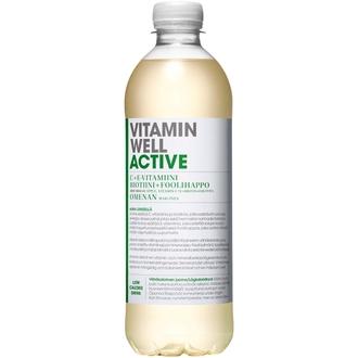 Vitamin Well Active hyvinvointijuoma 500ml